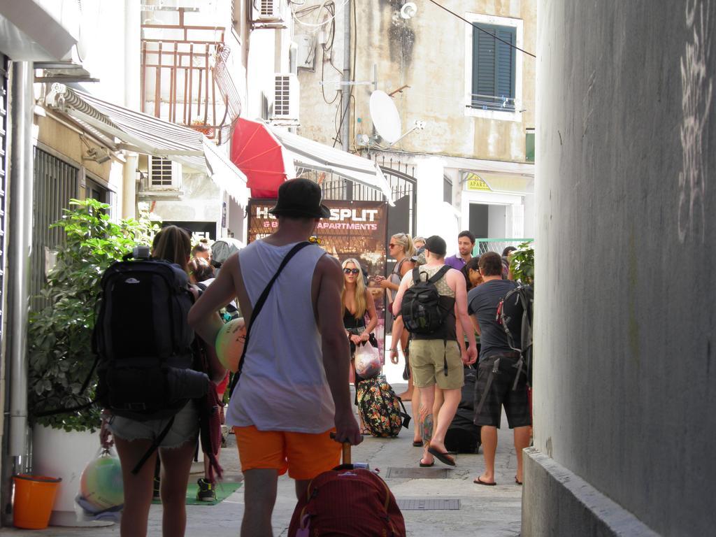 Hostel สปลิท ภายนอก รูปภาพ